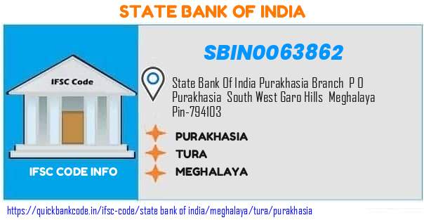 State Bank of India Purakhasia SBIN0063862 IFSC Code