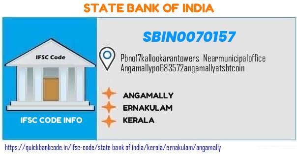 State Bank of India Angamally SBIN0070157 IFSC Code