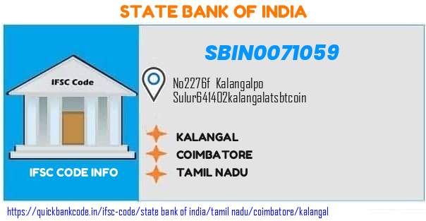 State Bank of India Kalangal SBIN0071059 IFSC Code