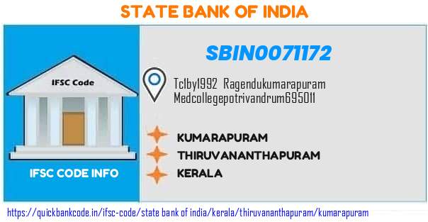 State Bank of India Kumarapuram SBIN0071172 IFSC Code