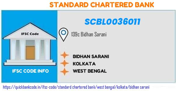 Standard Chartered Bank Bidhan Sarani SCBL0036011 IFSC Code