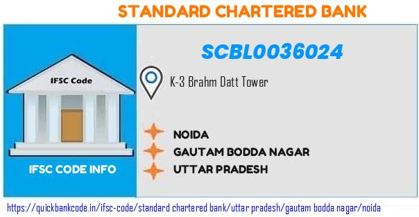 SCBL0036024 Standard Chartered Bank. NOIDA