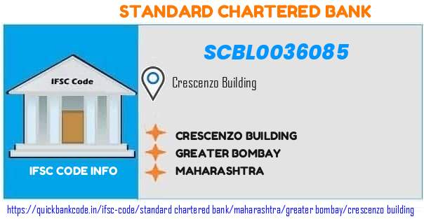 Standard Chartered Bank Crescenzo Building SCBL0036085 IFSC Code
