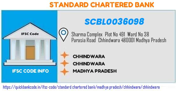 Standard Chartered Bank Chhindwara SCBL0036098 IFSC Code