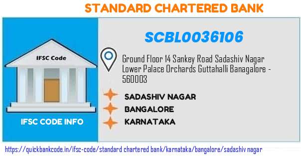 Standard Chartered Bank Sadashiv Nagar SCBL0036106 IFSC Code