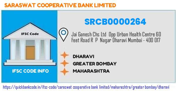 Saraswat Cooperative Bank Dharavi SRCB0000264 IFSC Code