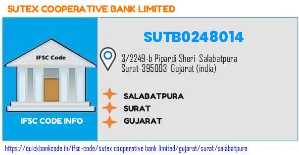 Sutex Cooperative Bank Salabatpura SUTB0248014 IFSC Code