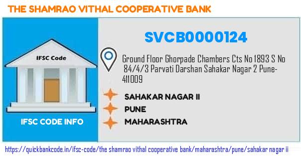 The Shamrao Vithal Cooperative Bank Sahakar Nagar Ii SVCB0000124 IFSC Code