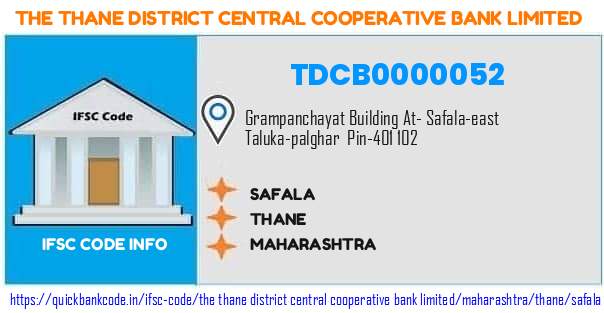 The Thane District Central Cooperative Bank Safala TDCB0000052 IFSC Code