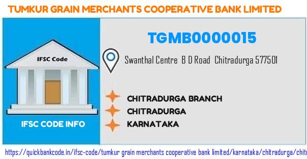 Tumkur Grain Merchants Cooperative Bank Chitradurga Branch TGMB0000015 IFSC Code