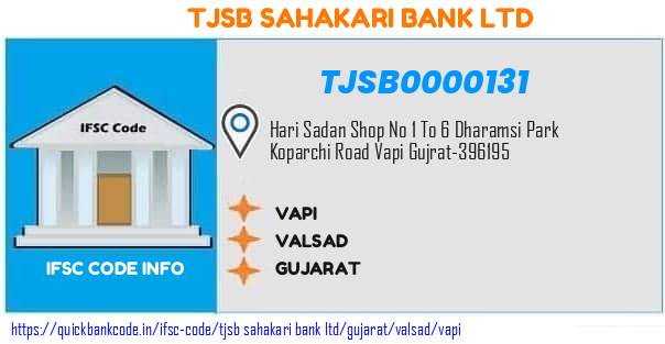 Tjsb Sahakari Bank Vapi TJSB0000131 IFSC Code