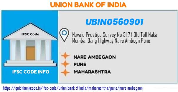 Union Bank of India Nare Ambegaon UBIN0560901 IFSC Code