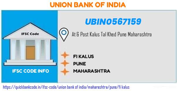 Union Bank of India Fi Kalus UBIN0567159 IFSC Code
