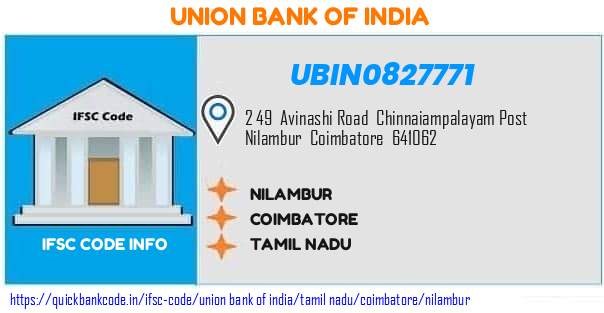 Union Bank of India Nilambur UBIN0827771 IFSC Code