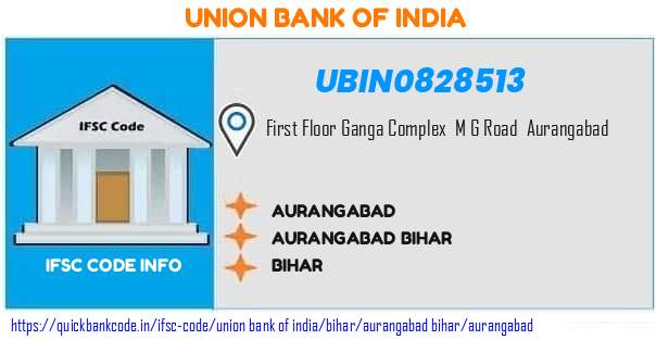 Union Bank of India Aurangabad UBIN0828513 IFSC Code