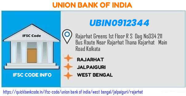 Union Bank of India Rajarhat UBIN0912344 IFSC Code