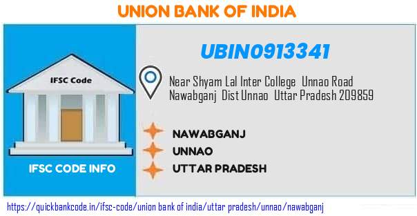 Union Bank of India Nawabganj UBIN0913341 IFSC Code