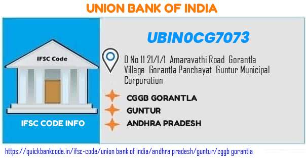 Union Bank of India Cggb Gorantla UBIN0CG7073 IFSC Code