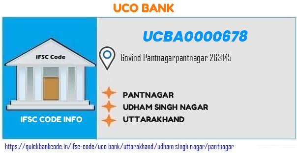 Uco Bank Pantnagar UCBA0000678 IFSC Code