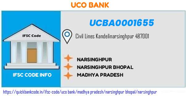 Uco Bank Narsinghpur UCBA0001655 IFSC Code