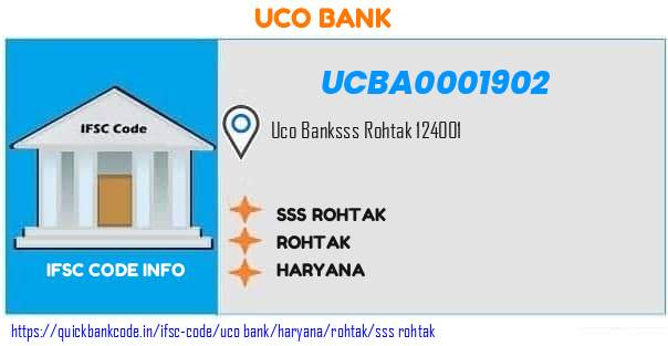 Uco Bank Sss Rohtak UCBA0001902 IFSC Code