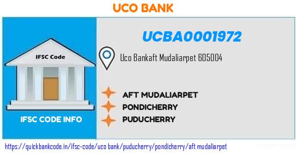 UCBA0001972 UCO Bank. AFT MUDALIARPET