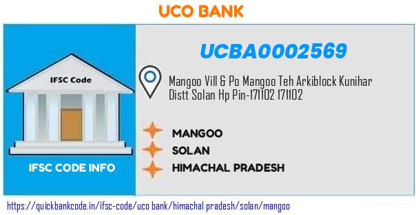 Uco Bank Mangoo UCBA0002569 IFSC Code