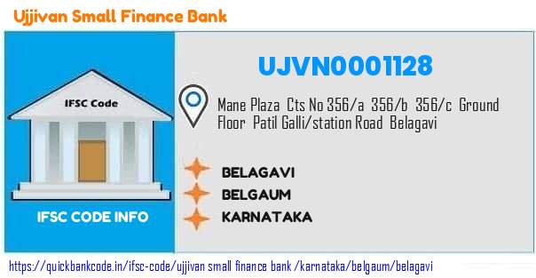 Ujjivan Small Finance Bank Belagavi UJVN0001128 IFSC Code
