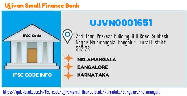 Ujjivan Small Finance Bank Nelamangala UJVN0001651 IFSC Code