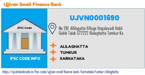 Ujjivan Small Finance Bank Alilaghatta UJVN0001690 IFSC Code
