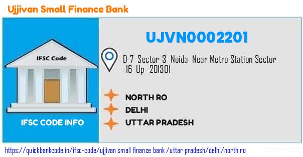 Ujjivan Small Finance Bank North Ro UJVN0002201 IFSC Code