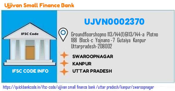 Ujjivan Small Finance Bank Swaroopnagar UJVN0002370 IFSC Code