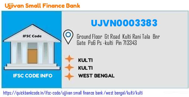 Ujjivan Small Finance Bank Kulti UJVN0003383 IFSC Code