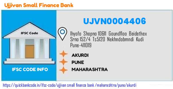 Ujjivan Small Finance Bank Akurdi UJVN0004406 IFSC Code