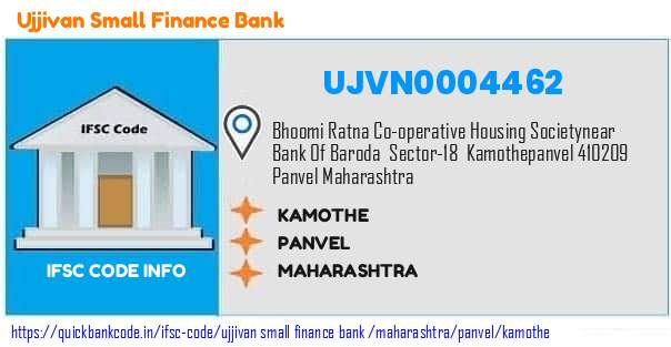 Ujjivan Small Finance Bank Kamothe UJVN0004462 IFSC Code