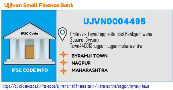 Ujjivan Small Finance Bank Byramji Town UJVN0004495 IFSC Code