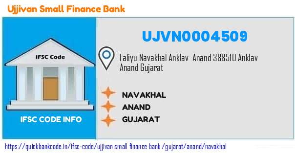 Ujjivan Small Finance Bank Navakhal UJVN0004509 IFSC Code