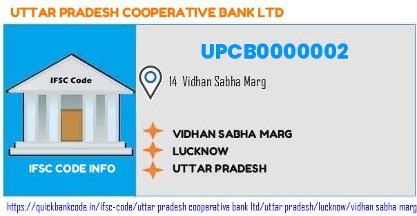 Uttar Pradesh Cooperative Bank Vidhan Sabha Marg UPCB0000002 IFSC Code