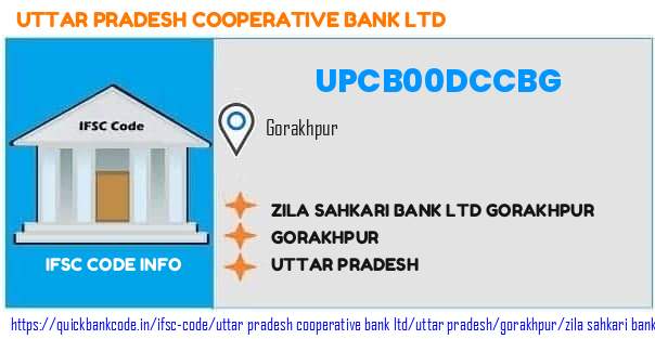 Uttar Pradesh Cooperative Bank Zila Sahkari Bank  Gorakhpur UPCB00DCCBG IFSC Code