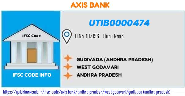 Axis Bank Gudivada andhra Pradesh UTIB0000474 IFSC Code