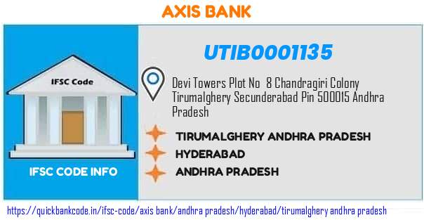 Axis Bank Tirumalghery Andhra Pradesh UTIB0001135 IFSC Code