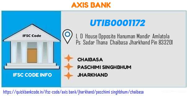 Axis Bank Chaibasa UTIB0001172 IFSC Code