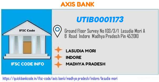 Axis Bank Lasudia Mori UTIB0001173 IFSC Code