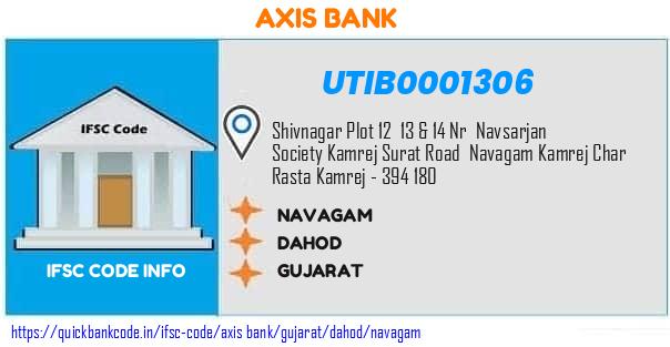 Axis Bank Navagam UTIB0001306 IFSC Code