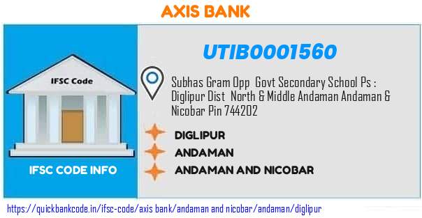 Axis Bank Diglipur UTIB0001560 IFSC Code