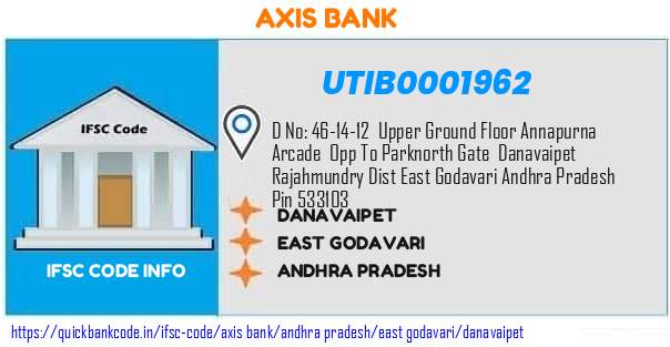 Axis Bank Danavaipet UTIB0001962 IFSC Code