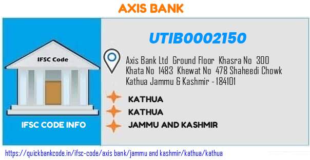 Axis Bank Kathua UTIB0002150 IFSC Code