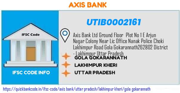 Axis Bank Gola Gokarannath UTIB0002161 IFSC Code