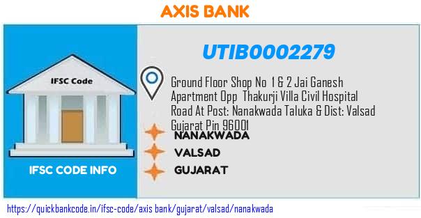 Axis Bank Nanakwada UTIB0002279 IFSC Code