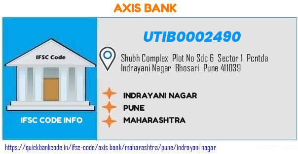 UTIB0002490 Axis Bank. INDRAYANI NAGAR